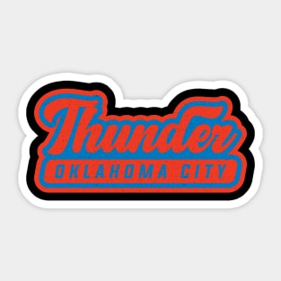 Oklahoma City Thunder 01 Sticker